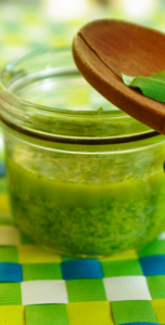 Sauce pesto presto!
