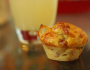 Muffins olives lardons