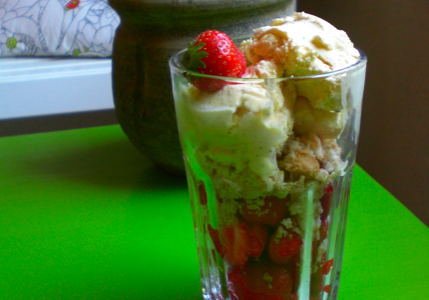 Verrine façon crumble