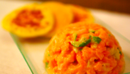 Tartare pomme-saumon