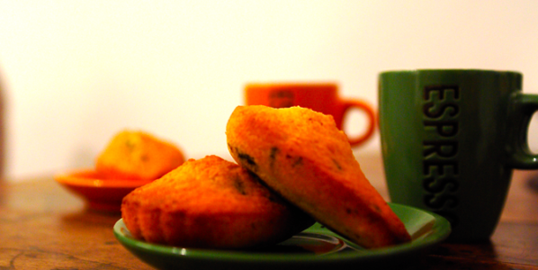 Madeleines aux pépites