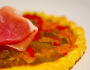 Tarte aux poivrons marinés