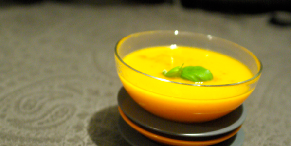 Velouté curry-carotte