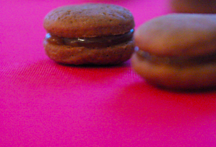 Biscuits burgers au caramel