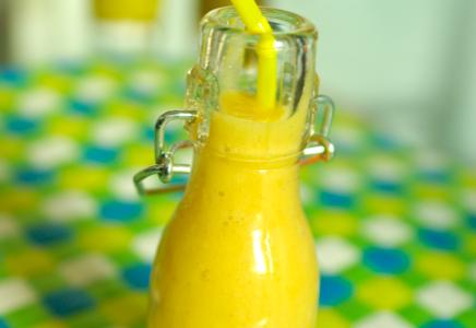 Yellow smoothie