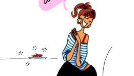 Les tuiles de Mademoiselle Caroline