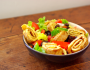 Omelette en salade