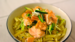 Salade au saumon acidulée